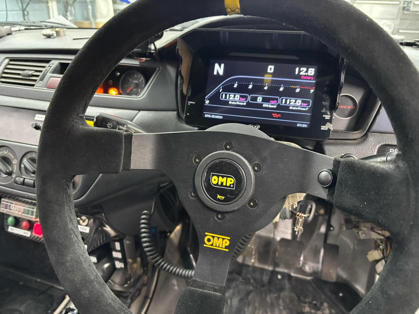 AiM MXP 1.3 6” Strada Dash Cover / Shroud